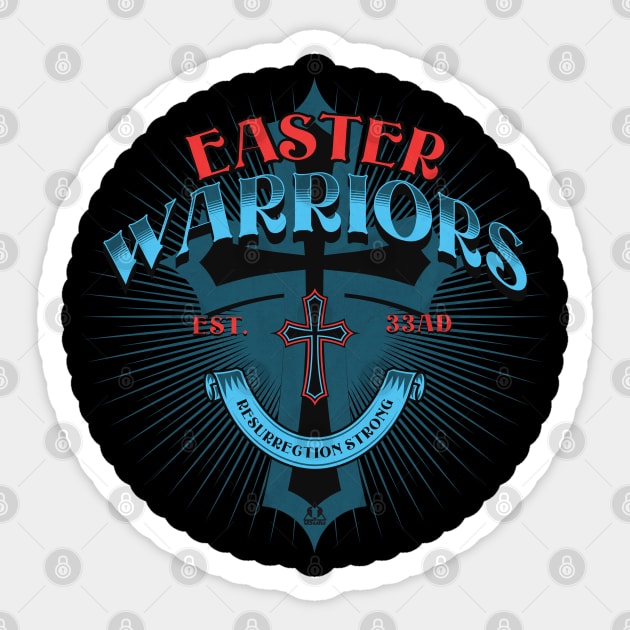 Warriors of Easter Sticker by ejsulu